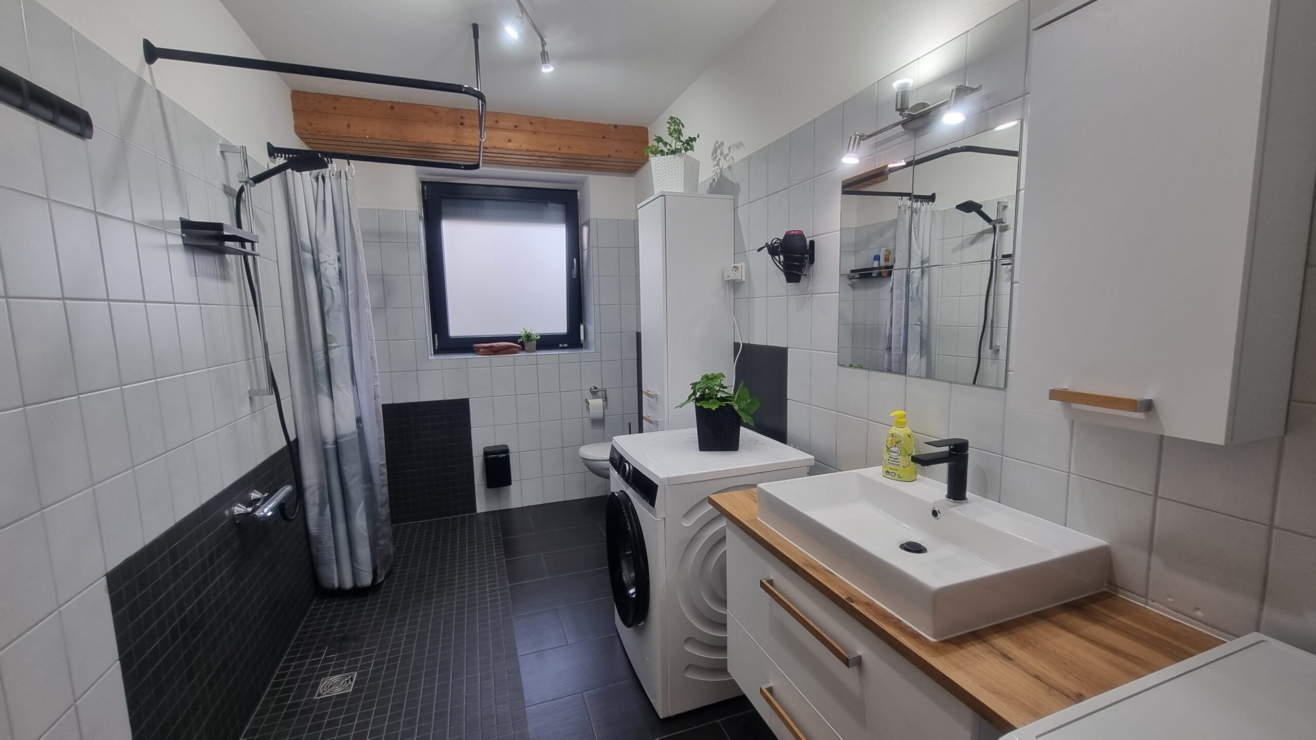 Badezimmer im Haus Alpenblick